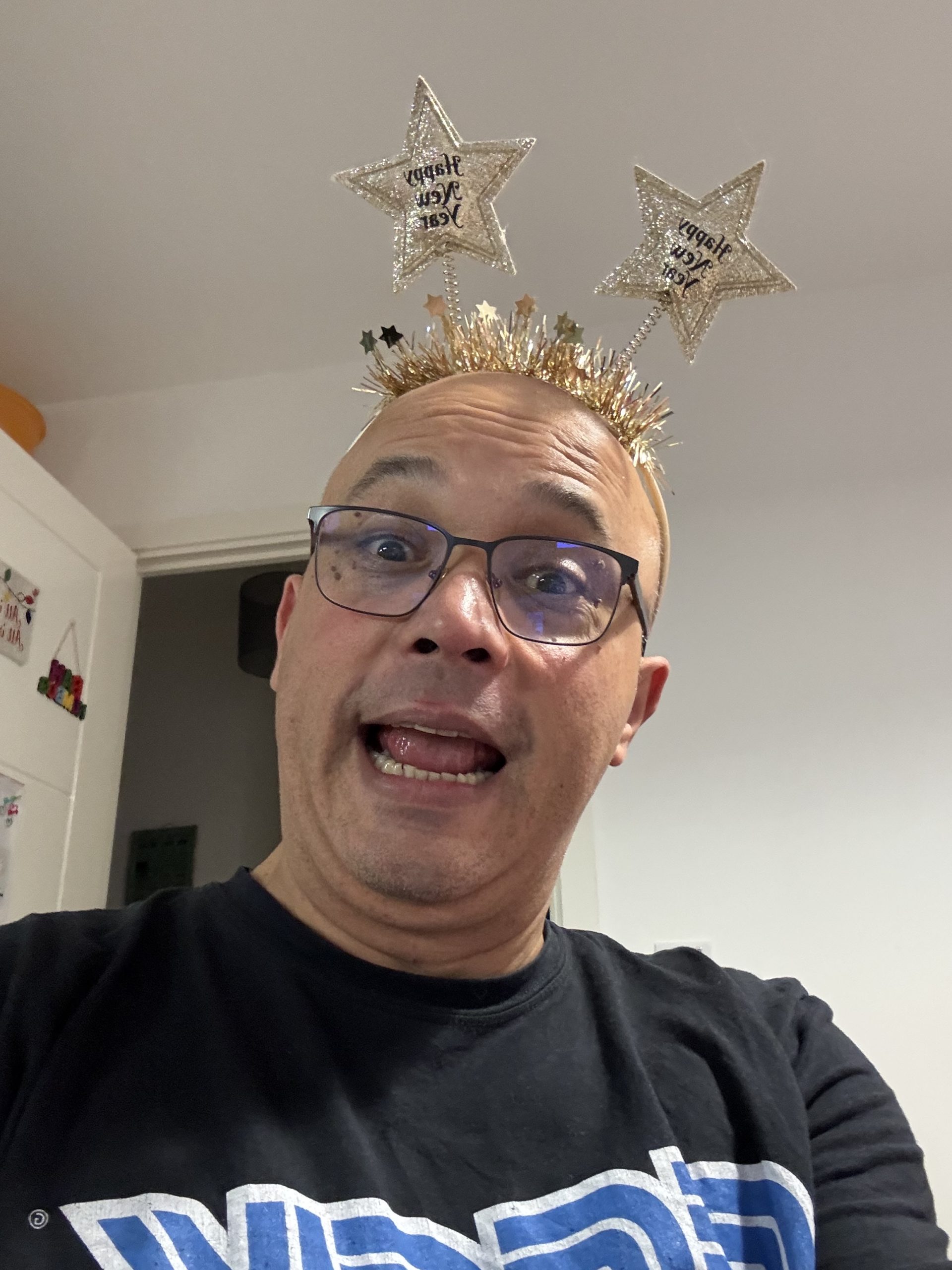 Rui being silly at christmas